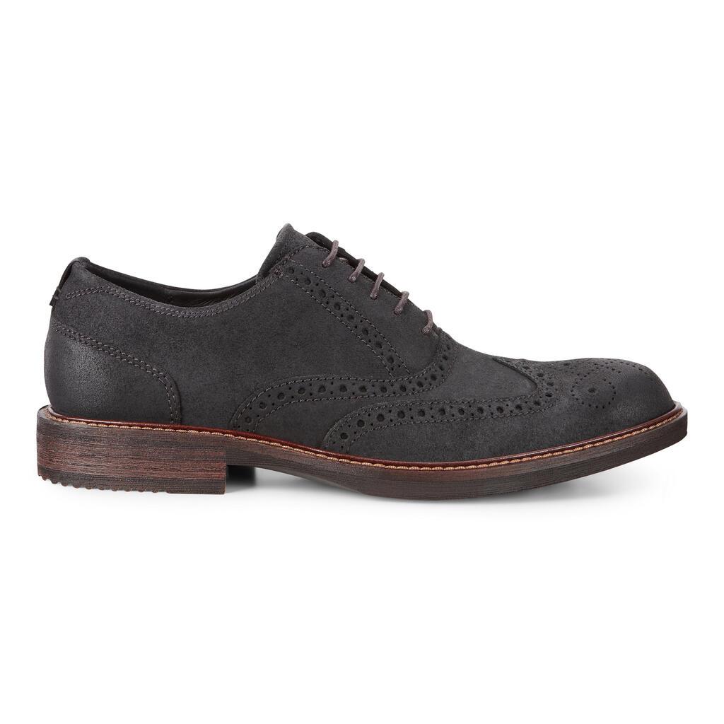 Ecco Kenton Oxford Tie Mens Dress Shoes In Black Sale - India QHR-394607